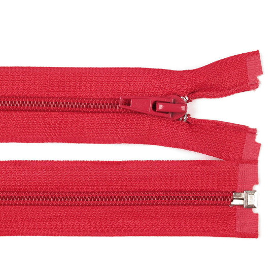 Nylon zipper, no 5, open-end 55 cm jacket pol - Chocolate (10 Pieces) Nylon zipper, no 5, open-end 55 cm jacket pol - Chocolate (10 Pieces)