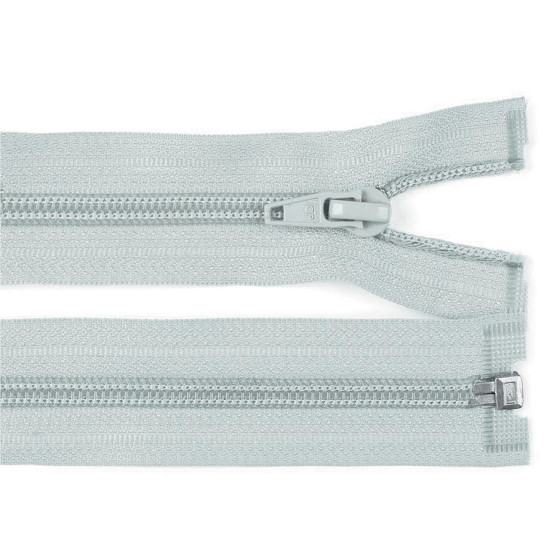 Nylon zipper, no 5, open-end 70 cm jacket pol - Taupe (1 Piece) Nylon zipper, no 5, open-end 70 cm jacket pol - Taupe (1 Piece)