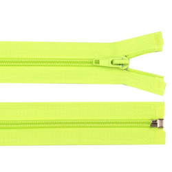 Nylon zipper, no 5, open-end 70 cm jacket pol - Yellow (1 Piece)