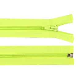 Nylon zipper, no 5, open-end 75 cm jacket pol - Yellow (1 Piece)