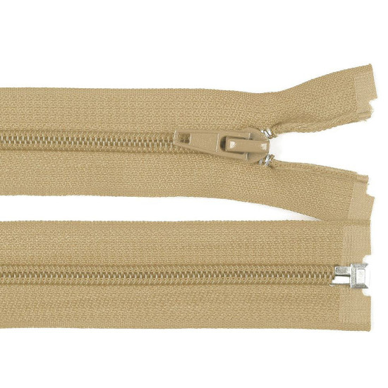 Nylon zipper, no 5, open-end 75 cm jacket pol - Chocolate (10 Pieces) Nylon zipper, no 5, open-end 75 cm jacket pol - Chocolate (10 Pieces)