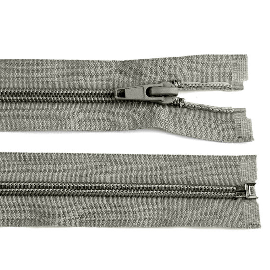 Nylon zipper, no 5, open-end 75 cm jacket pol - Chocolate (10 Pieces) Nylon zipper, no 5, open-end 75 cm jacket pol - Chocolate (10 Pieces)
