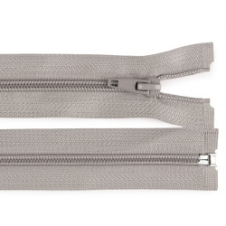 Nylon zipper, no 5, open-end 35 cm jacket pol - Taupe (1 Piece)