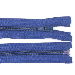 Fermeture éclair en nylon pour vestes, no 5, extrémité ouverte, 35 cm, pol - Bleu roi (1 Pièce)