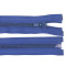 Cremallera de nailon pol, n.º 5, extremo abierto, 35 cm, para chaqueta - Azul rey (1 Pieza)