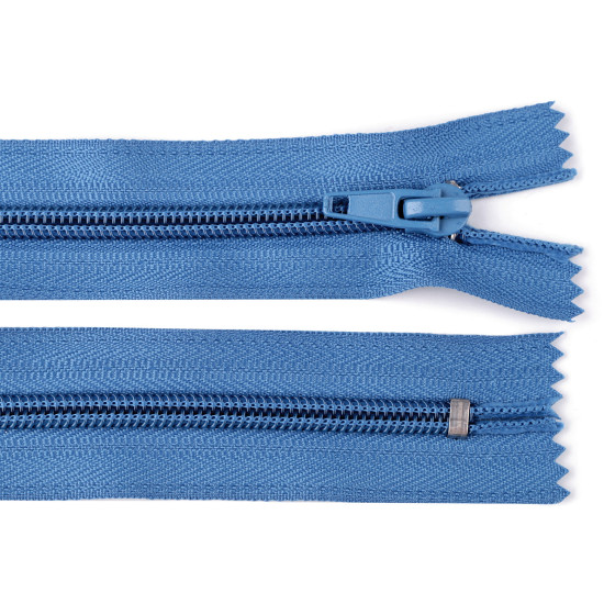 Nylon zipper, no 5, closed-end 18cm pol - Red (10 Pieces) Nylon zipper, no 5, closed-end 18cm pol - Red (10 Pieces)
