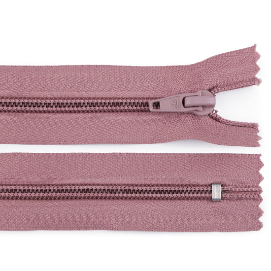 Nylon zipper, no 5, closed-end 18cm pol - Red (10 Pieces) Nylon zipper, no 5, closed-end 18cm pol - Red (10 Pieces)