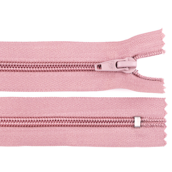 Nylon zipper, no 5, closed-end 18cm pol - Red (10 Pieces) Nylon zipper, no 5, closed-end 18cm pol - Red (10 Pieces)