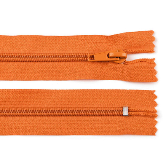 Nylon zipper, no 5, closed-end 18cm pol - Red (10 Pieces) Nylon zipper, no 5, closed-end 18cm pol - Red (10 Pieces)