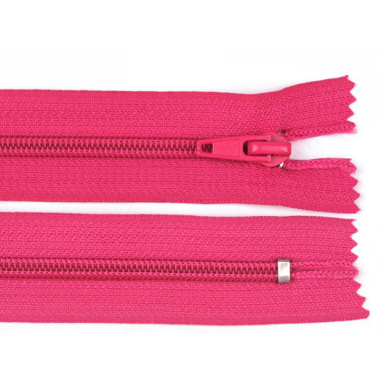 Nylon zipper, no 5, closed-end 18cm pol - Red (10 Pieces) Nylon zipper, no 5, closed-end 18cm pol - Red (10 Pieces)