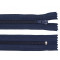 Cipzár húzózár no 5 nem bontható 18cm pol - Blue dark (1 Darab)