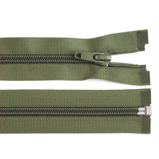 Nylon zipper, no 5, open-end 30 cm jacket - Black (10 Pieces) Nylon zipper, no 5, open-end 30 cm jacket - Black (10 Pieces)