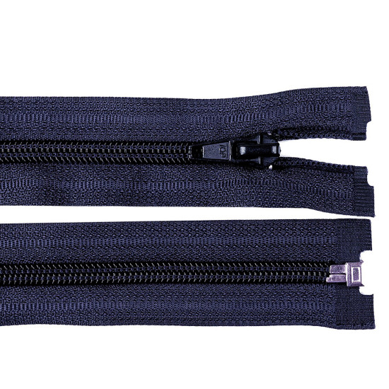 Nylon zipper, no 5, open-end 30 cm jacket - Black (10 Pieces) Nylon zipper, no 5, open-end 30 cm jacket - Black (10 Pieces)