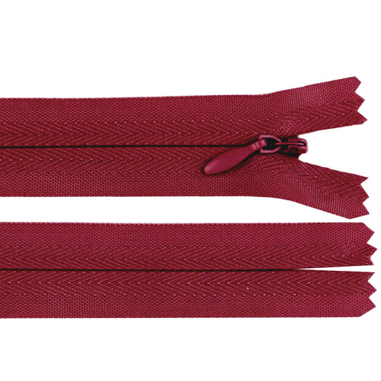 Invisible zipper no 3, length 18 cm - Cream lightest (50 Pieces) Invisible zipper no 3, length 18 cm - Cream lightest (50 Pieces)
