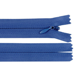 Invisible zipper no 3, length 18 cm - Jeans blue (1 Piece)