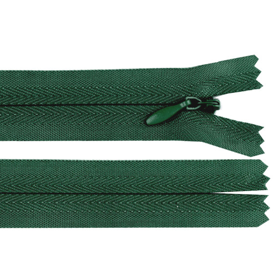 Invisible zipper no 3, length 18 cm - Cream lightest (50 Pieces) Invisible zipper no 3, length 18 cm - Cream lightest (50 Pieces)