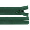 Cremallera invisible, n.º 3, largo 18 cm - Abeto verde (1 Pieza)
