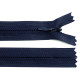 Invisible zipper no 3, length 22 cm - Red (1 Piece)