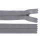 Invisible zipper no 3, length 22 cm - Red (1 Piece)