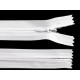 Invisible zipper no 3, length 22 cm - Red (1 Piece)