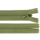 Invisible zipper no 3, length 22 cm - Red (1 Piece)
