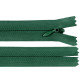 Invisible zipper no 3, length 22 cm - Red (1 Piece)