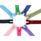 Invisible zipper no 3, length 22 cm - Red (1 Piece)