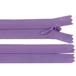 Invisible zipper no 3, length 25 cm - Blackviolet lig. (1 Piece)