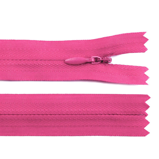 Invisible zipper no 3, length 25 cm - Blackviolet lig. (10 Pieces) Invisible zipper no 3, length 25 cm - Blackviolet lig. (10 Pieces)