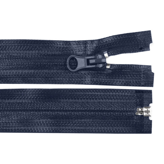 Water resistant nylon zipper, no 7, length 60 cm - Dark grey (10 Pieces) Water resistant nylon zipper, no 7, length 60 cm - Dark grey (10 Pieces)