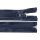 Water resistant nylon zipper, no 7, length 60 cm - Dark grey (10 Pieces) Water resistant nylon zipper, no 7, length 60 cm - Dark grey (10 Pieces)