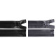 Water resistant nylon zipper, no 7, length 60 cm - Dark grey (10 Pieces) Water resistant nylon zipper, no 7, length 60 cm - Dark grey (10 Pieces)
