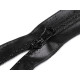 Water resistant nylon zipper, no 7, length 65 cm - Black (1 Piece) Water resistant nylon zipper, no 7, length 65 cm - Black (1 Piece)