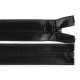 Water resistant nylon zipper, no 7, length 65 cm - Black (1 Piece) Water resistant nylon zipper, no 7, length 65 cm - Black (1 Piece)