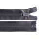 Water resistant nylon zipper, no 7, length 85 cm - Dark grey (10 Pieces) Water resistant nylon zipper, no 7, length 85 cm - Dark grey (10 Pieces)