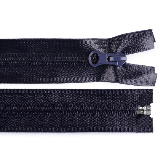 Water resistant nylon zipper, no 7, length 85 cm - Dark grey (10 Pieces) Water resistant nylon zipper, no 7, length 85 cm - Dark grey (10 Pieces)