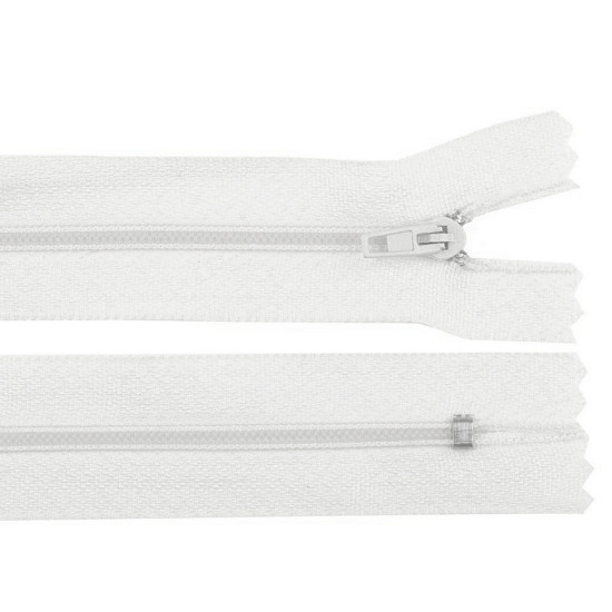 Nylon zipper, no 3, length 20 cm pinlock - Sea shell (50 Pieces) Nylon zipper, no 3, length 20 cm pinlock - Sea shell (50 Pieces)