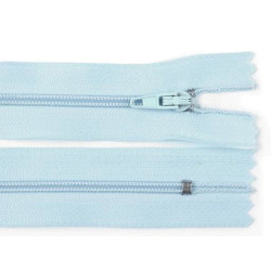 Nylon zipper, no 3, length 20 cm pinlock - Blue ice (1 Piece)