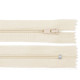 Nylon zipper, no 3, length 20 cm pinlock - Sea shell (50 Pieces) Nylon zipper, no 3, length 20 cm pinlock - Sea shell (50 Pieces)