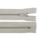 Nylon zipper, no 3, length 20 cm pinlock - Sea shell (50 Pieces) Nylon zipper, no 3, length 20 cm pinlock - Sea shell (50 Pieces)