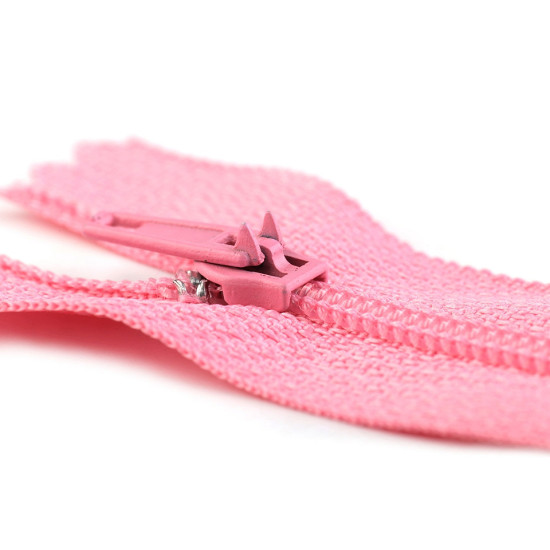 Nylon zipper, no 3, length 20 cm pinlock - Sea shell (50 Pieces) Nylon zipper, no 3, length 20 cm pinlock - Sea shell (50 Pieces)