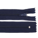 Cerniera in nylon, n. 3, lunghezza: 30 cm, con pinlock - Crema più chiaro (10 Pezzi) Cerniera in nylon, n. 3, lunghezza: 30 cm, con pinlock - Crema più chiaro (10 Pezzi)