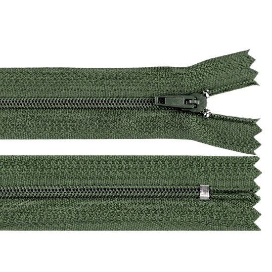 Nylon zipper, no 3, length 35 cm pinlock - Cream lightest (1 Piece) Nylon zipper, no 3, length 35 cm pinlock - Cream lightest (1 Piece)