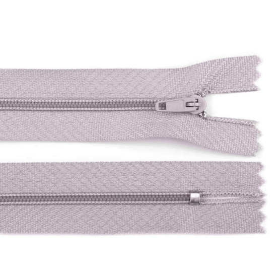 Nylon zipper, no 3, length 35 cm pinlock - Cream lightest (1 Piece) Nylon zipper, no 3, length 35 cm pinlock - Cream lightest (1 Piece)