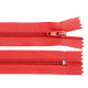 Cerniera in nylon, n. 3, lunghezza: 40 cm, con pinlock - Crema (10 Pezzi) Cerniera in nylon, n. 3, lunghezza: 40 cm, con pinlock - Crema (10 Pezzi)