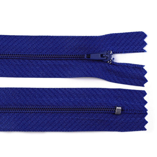 Cerniera in nylon, n. 3, lunghezza: 40 cm, con pinlock - Crema (10 Pezzi) Cerniera in nylon, n. 3, lunghezza: 40 cm, con pinlock - Crema (10 Pezzi)
