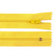 Cerniera in nylon, n. 3, lunghezza: 45 cm, con pinlock - Bianco (50 Pezzi) Cerniera in nylon, n. 3, lunghezza: 45 cm, con pinlock - Bianco (50 Pezzi)