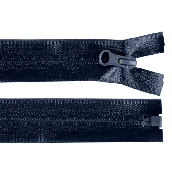 Cerniera a spirale, resistente all'acqua, n. 7, lunghezza: 70 cm - Nero (1 Pezzo) Cerniera a spirale, resistente all'acqua, n. 7, lunghezza: 70 cm - Nero (1 Pezzo)