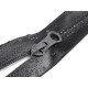 Cerniera a spirale, resistente all'acqua, n. 7, lunghezza: 70 cm - Nero (1 Pezzo) Cerniera a spirale, resistente all'acqua, n. 7, lunghezza: 70 cm - Nero (1 Pezzo)