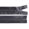 Cerniera a spirale, resistente all'acqua, n. 7, lunghezza: 70 cm - Grigio scuro (1 Pezzo)